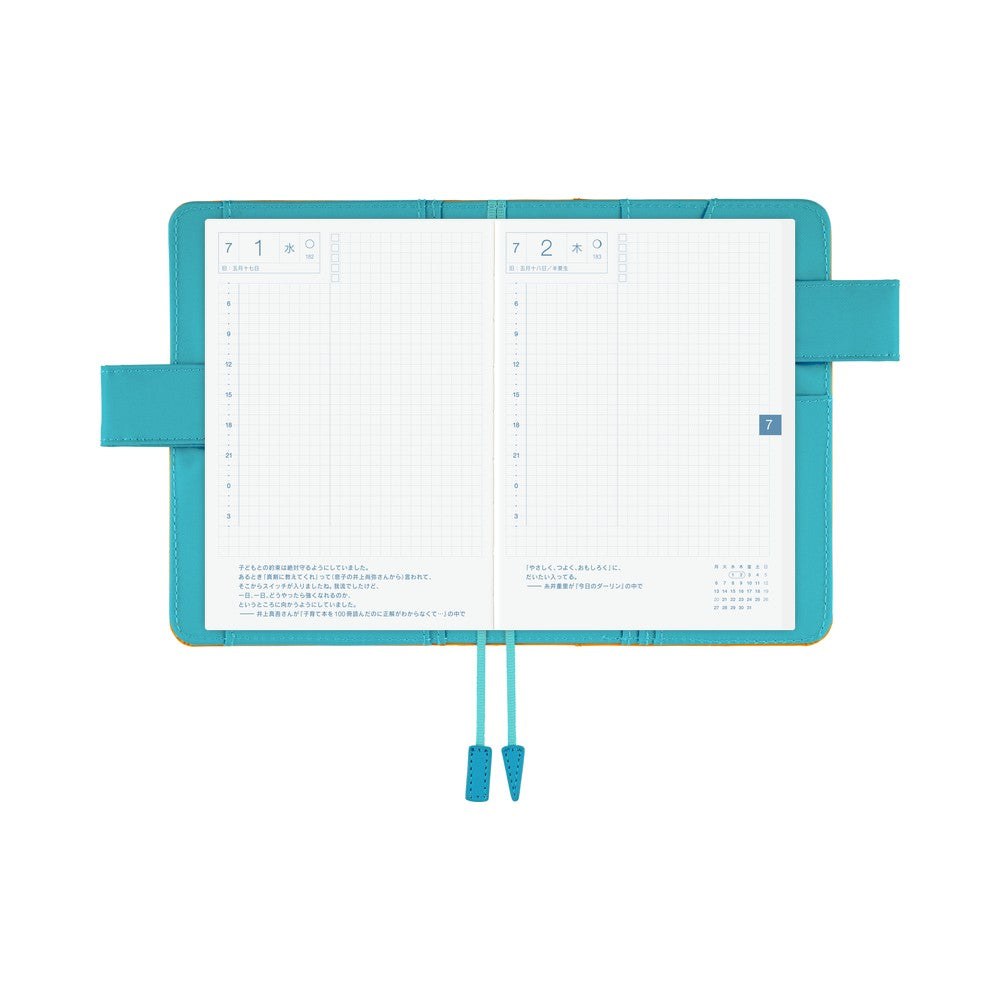 Hobonichi Techo A6 Original Planner Cover - Colors: Sunny Beach