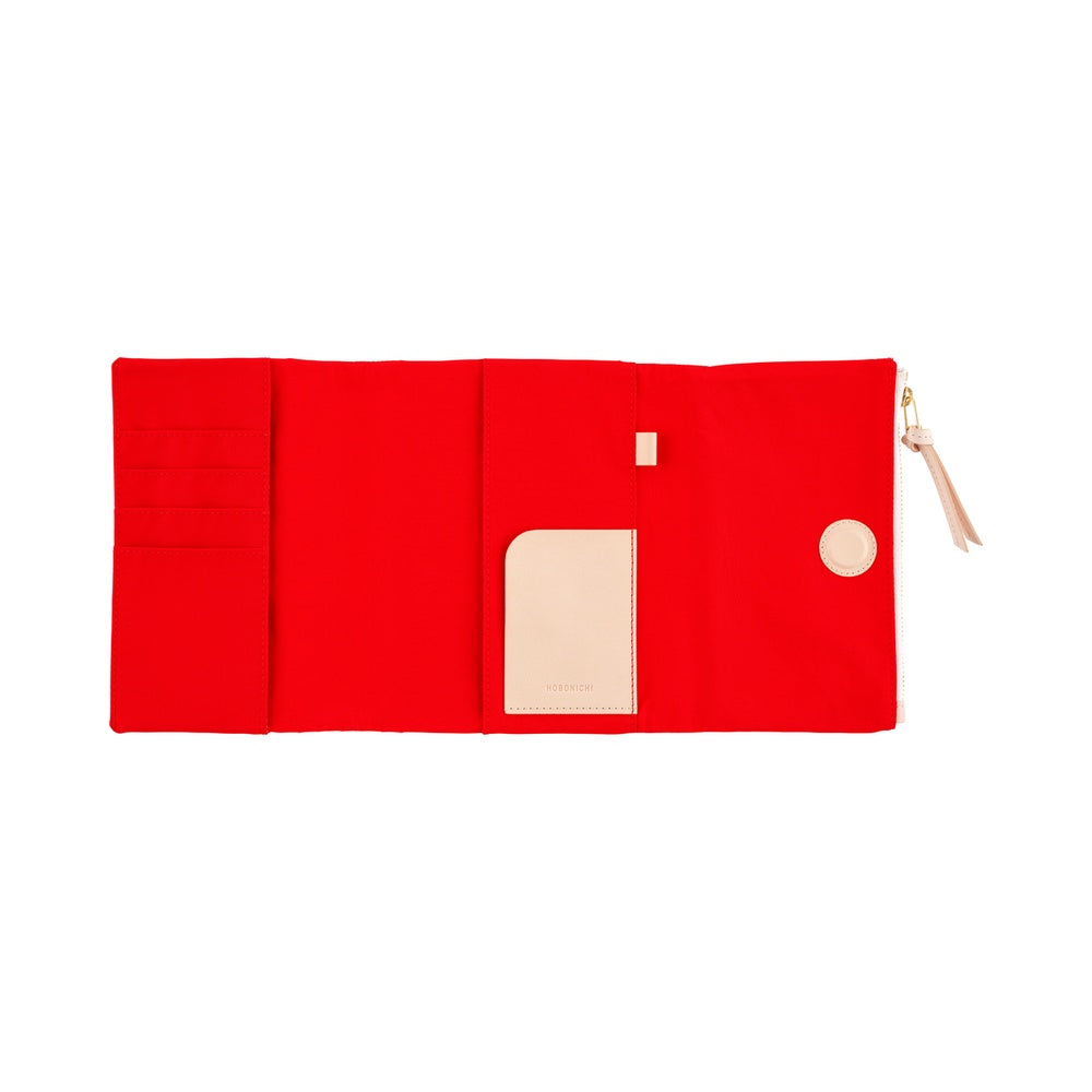 Hobonichi Techo A6 Original Planner Set - Tragen: Red
