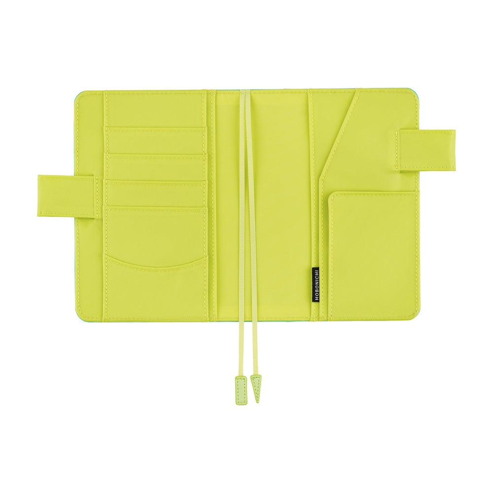 Hobonichi Techo A6 Original Planner Set - Colors: Aqua Lime (April Start)