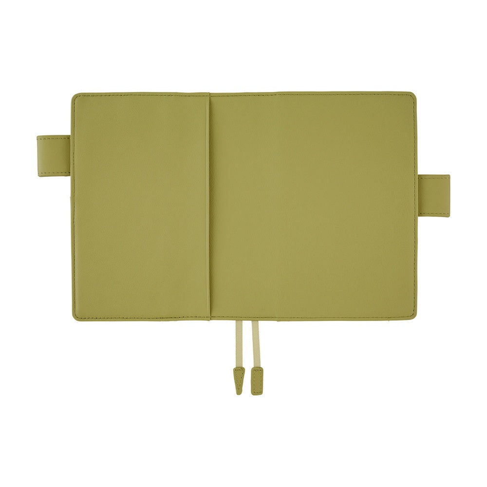 Hobonichi Techo A6 Original Planner Set - Leather: Sage Green