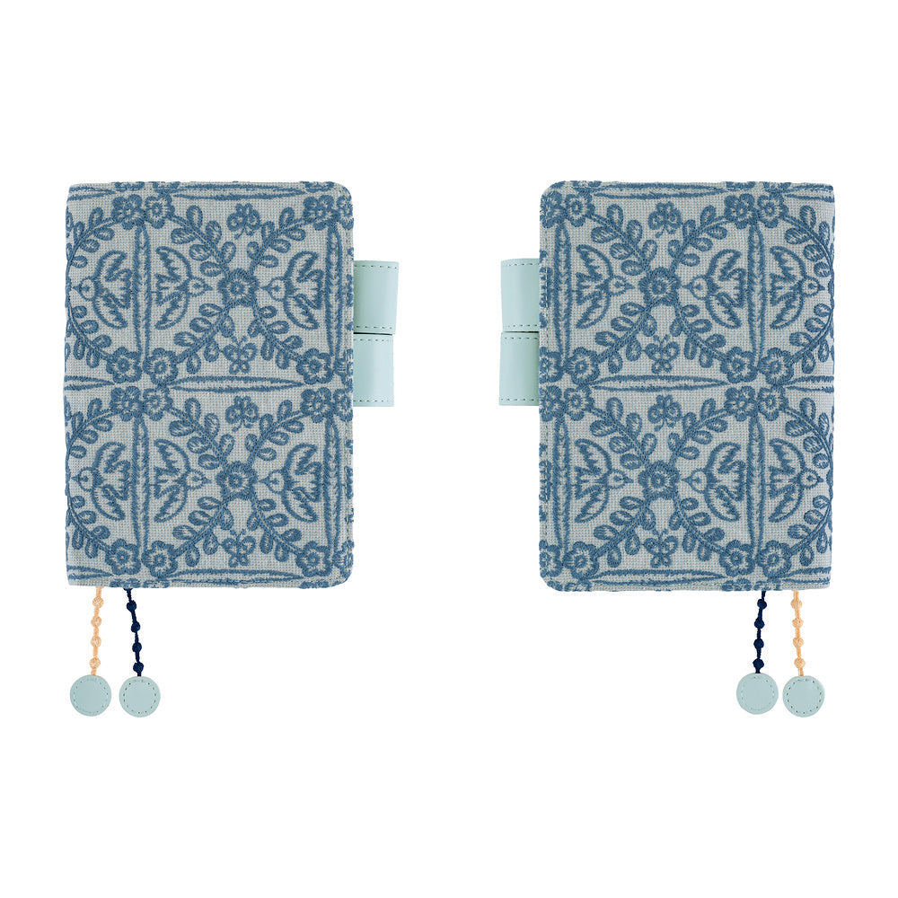 Hobonichi Techo A6 Original Planner Cover - minä perhonen: felice (Blue)