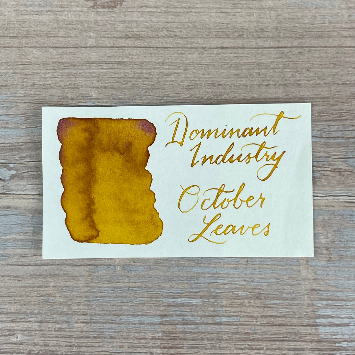 Dominant Industry October Leaves - 25ml Bottled Ink