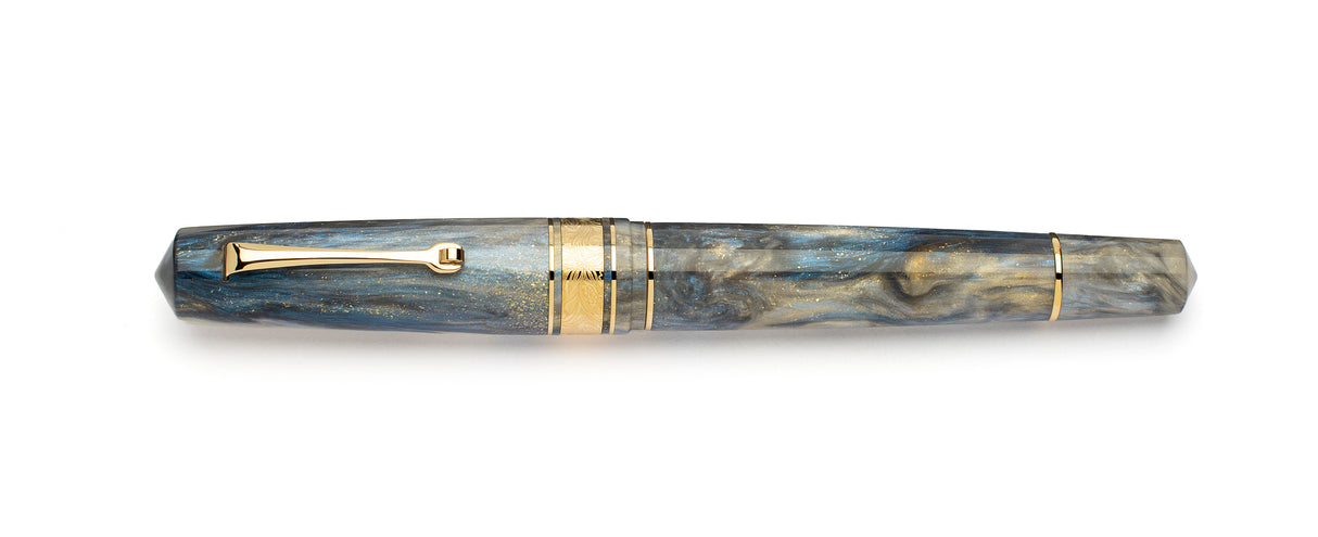 Leonardo Momento Zero Grande 2.0 Fountain Pen - Orchidea Blue