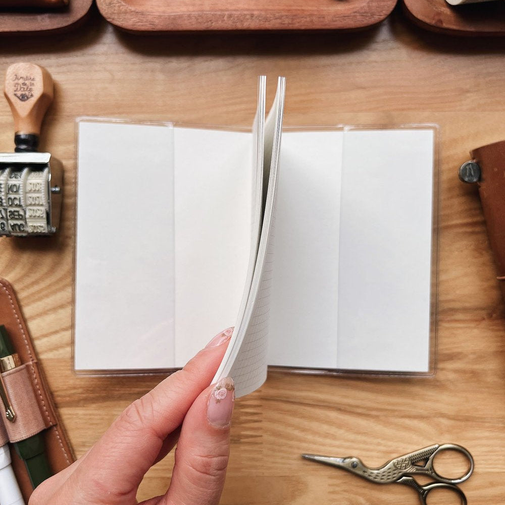 Sarica Studio Clear Cover for Passport Traveler's Notebook