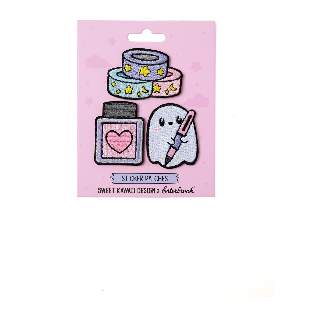 Esterbrook x Sweet Kawaii Design Pastel Halloween 3-Piece Patch Set