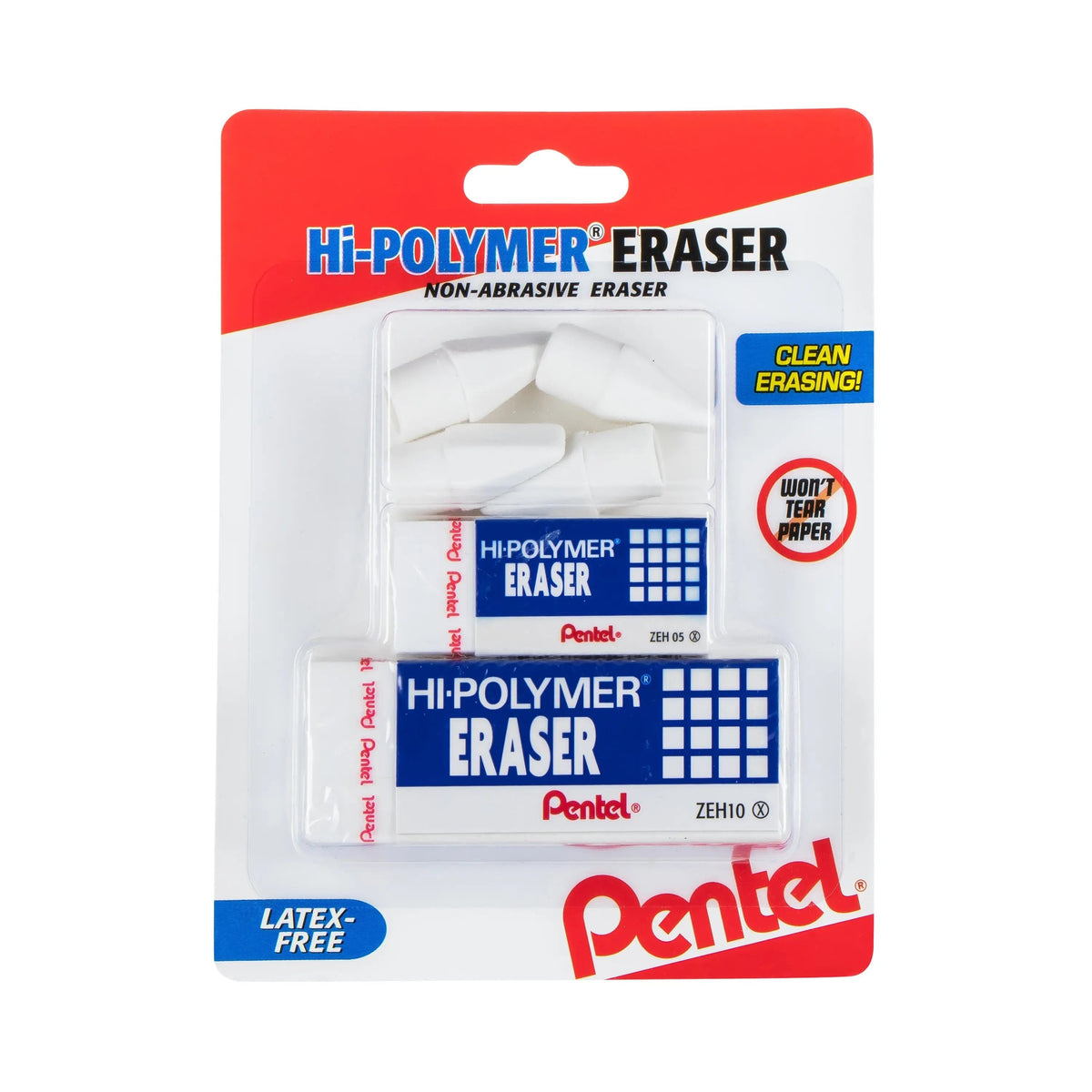 Pentel Hi-Polymer Eraser Mixed Pack