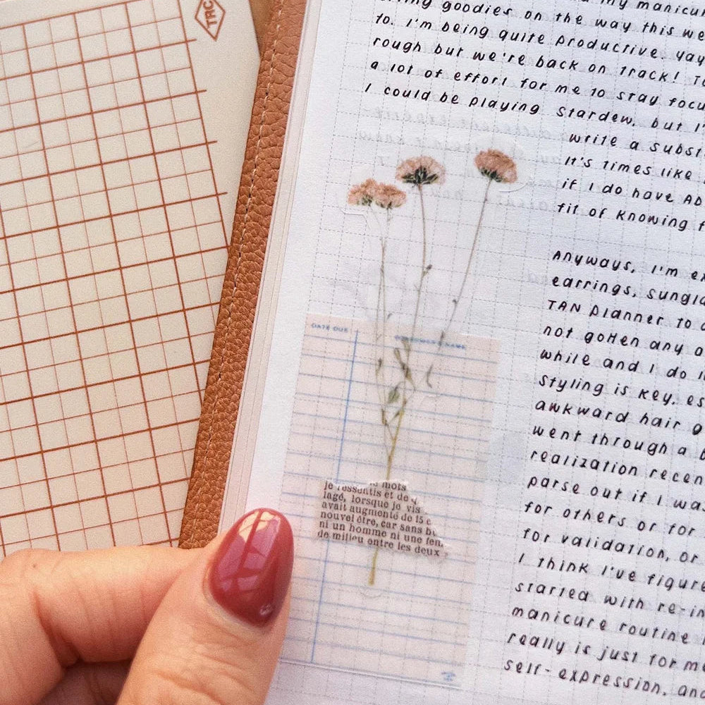 Sarica Studio Pressed Wildflowers 01 Stickers