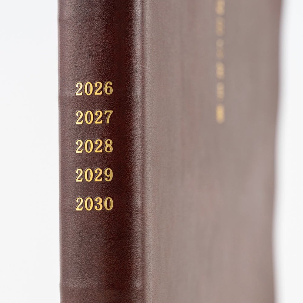 Hobonichi A5 5-Year Techo Japanese Book (2026 - 2030)