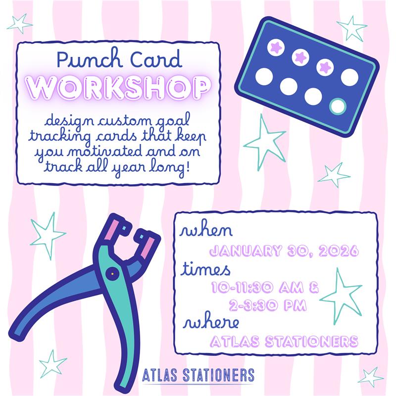 Atlas Punch Card Making Workshop