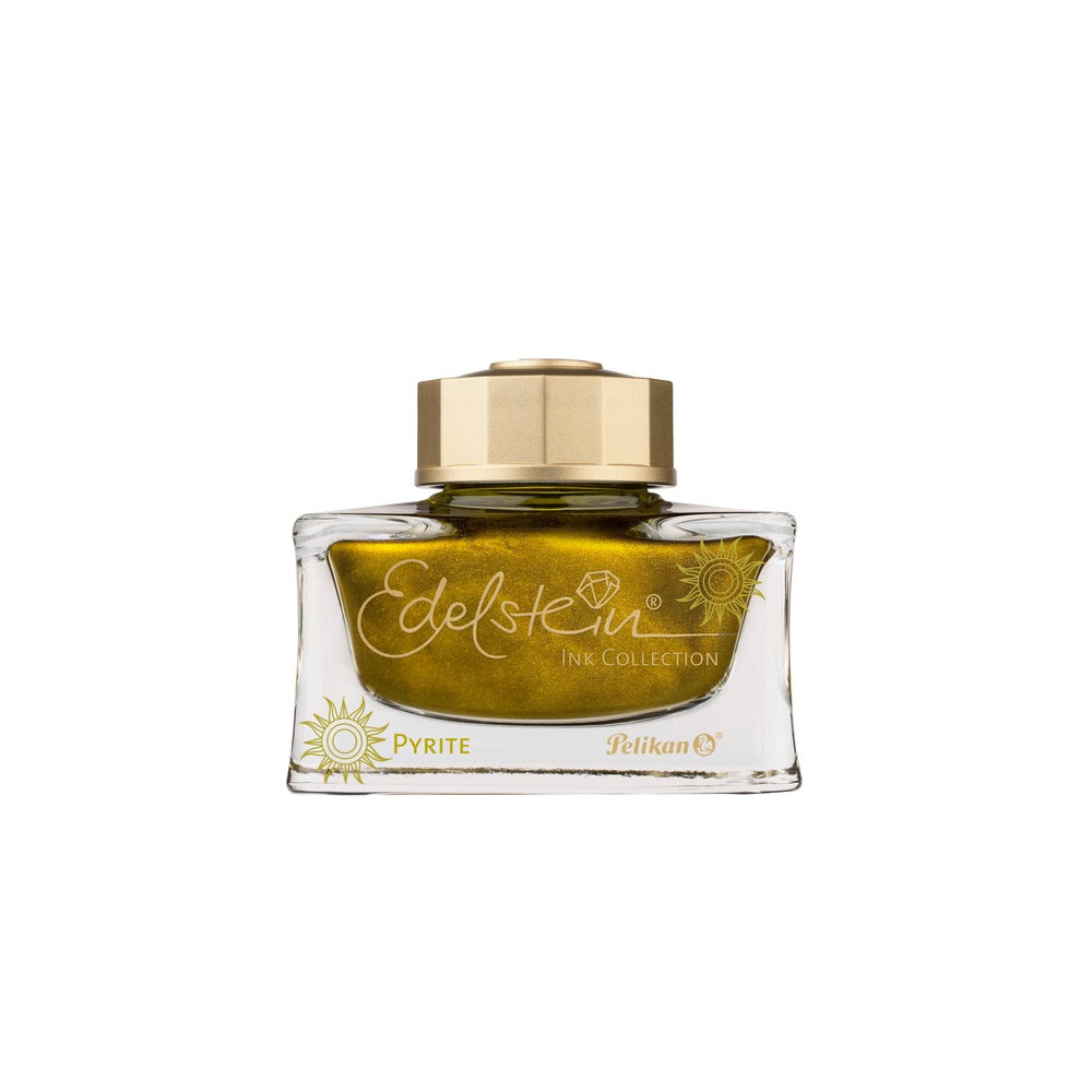 Edelstein Ink of the Year 2026 Pyrite ink bottle by Pelikan