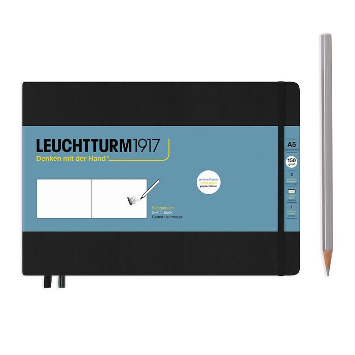 Leuchtturm A5 Medium Landscape Hardcover Sketchbook