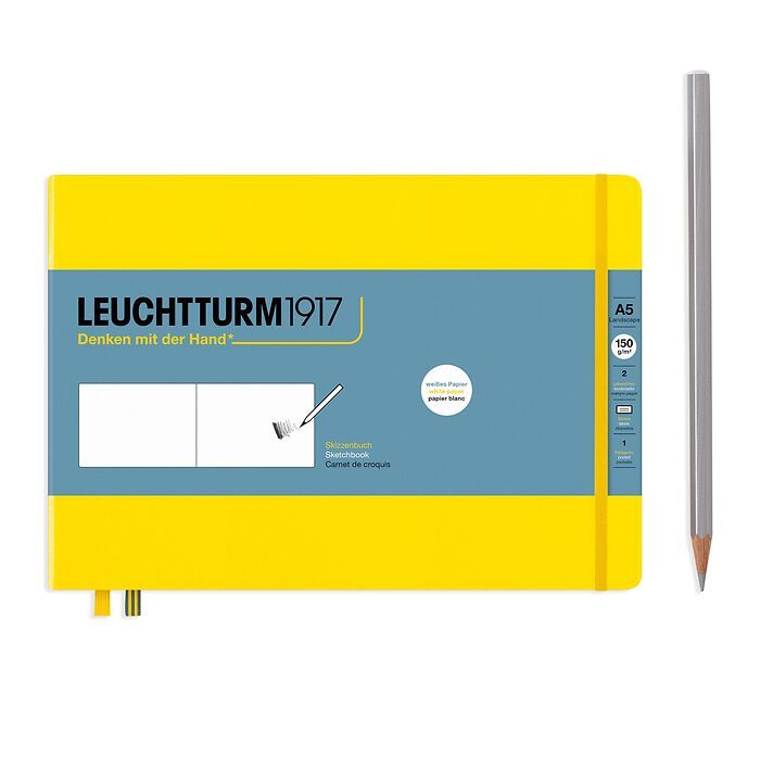 Leuchtturm A5 Medium Landscape Hardcover Sketchbook