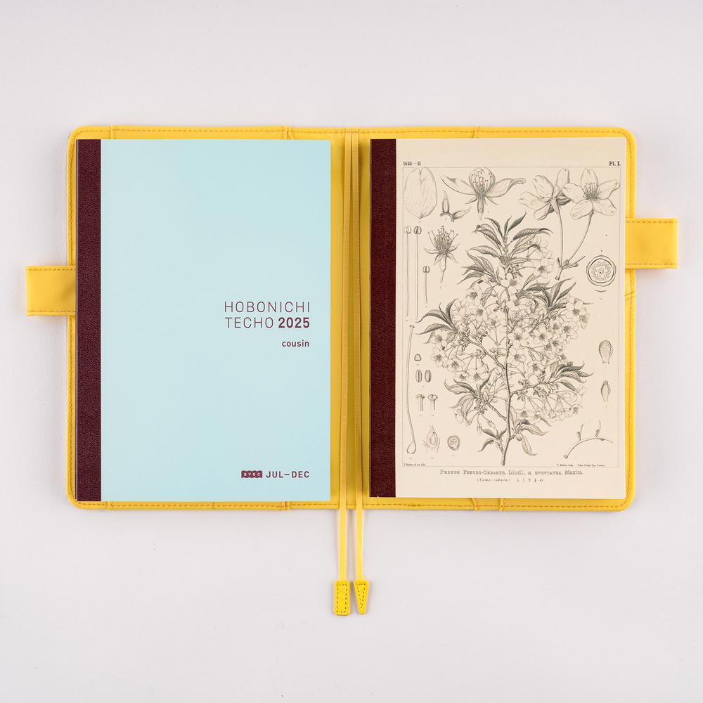 Hobonichi A5 Notebook - Graph - Tomitaro Makino: Yamazakura