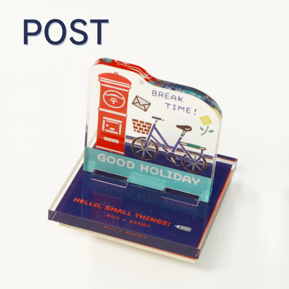 Sanby x Eric Small Things Acrylic Stand Stamp - Post