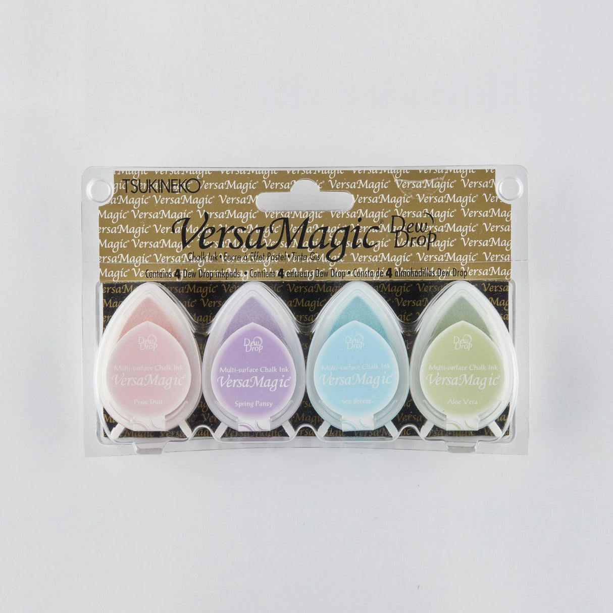 Tsukineko VersaMagic Dew Drop Ink Pad Set - Pretty Pastel
