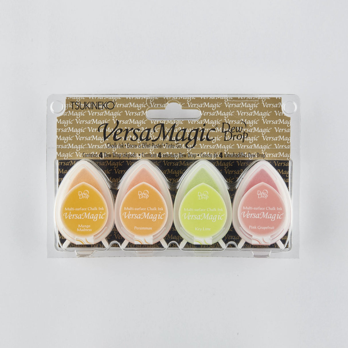 Tsukineko VersaMagic Dew Drop Ink Pad Set - Fruit Cocktail