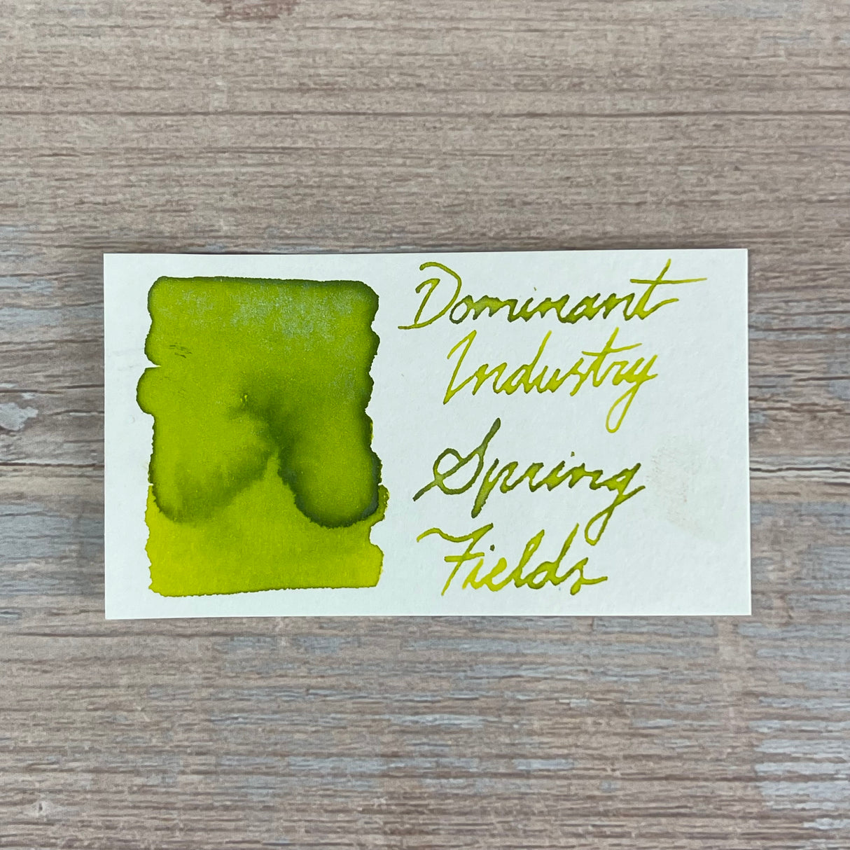 Dominant Industry Spring Fields - 25ml Bottled Ink