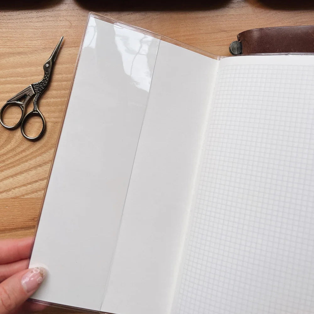 Sarica Studio Clear Cover for Standard Traveler's Notebook