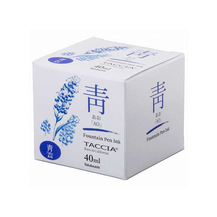 Taccia Sunao-Iro 40ml Bottled Ink - Ao