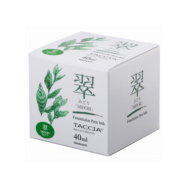 Taccia Sunao-Iro 40ml Bottled Ink - Midori