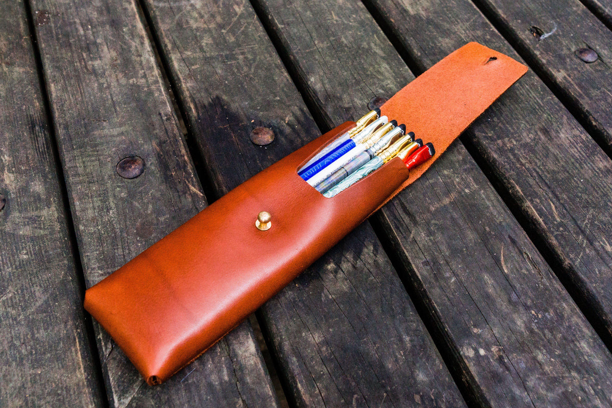 Galen Leather Pencil Case