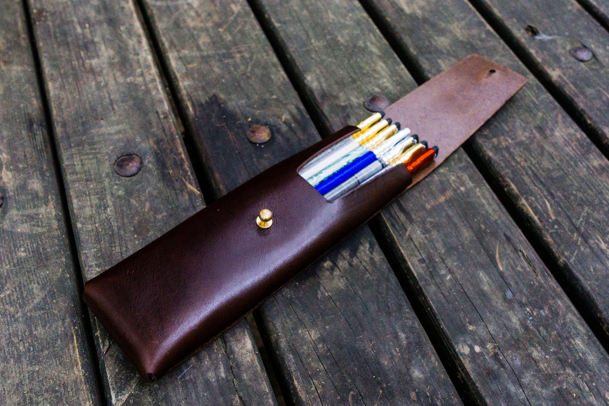 Galen Leather Pencil Case
