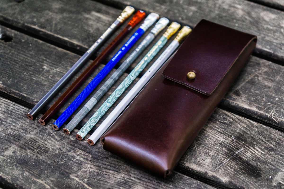 Galen Leather Pencil Case