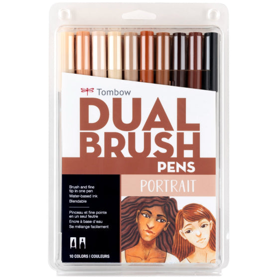 Tombow Dual Brush Marker - Portrait Palette