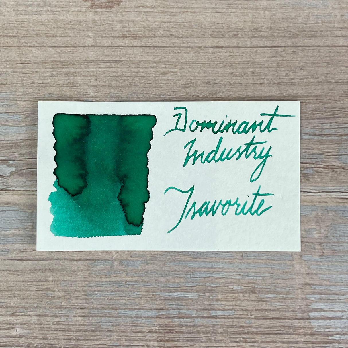 Dominant Industry Tsavorite - 25ml Bottled Ink