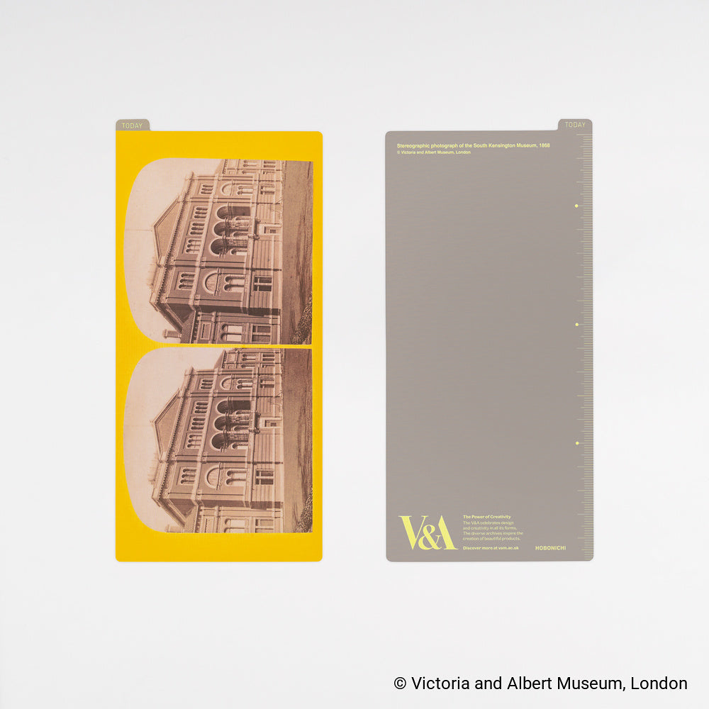 Hobonichi V&A Series: Hobonichi Pencil Board for Weeks (Museum Stereographic Photograph)