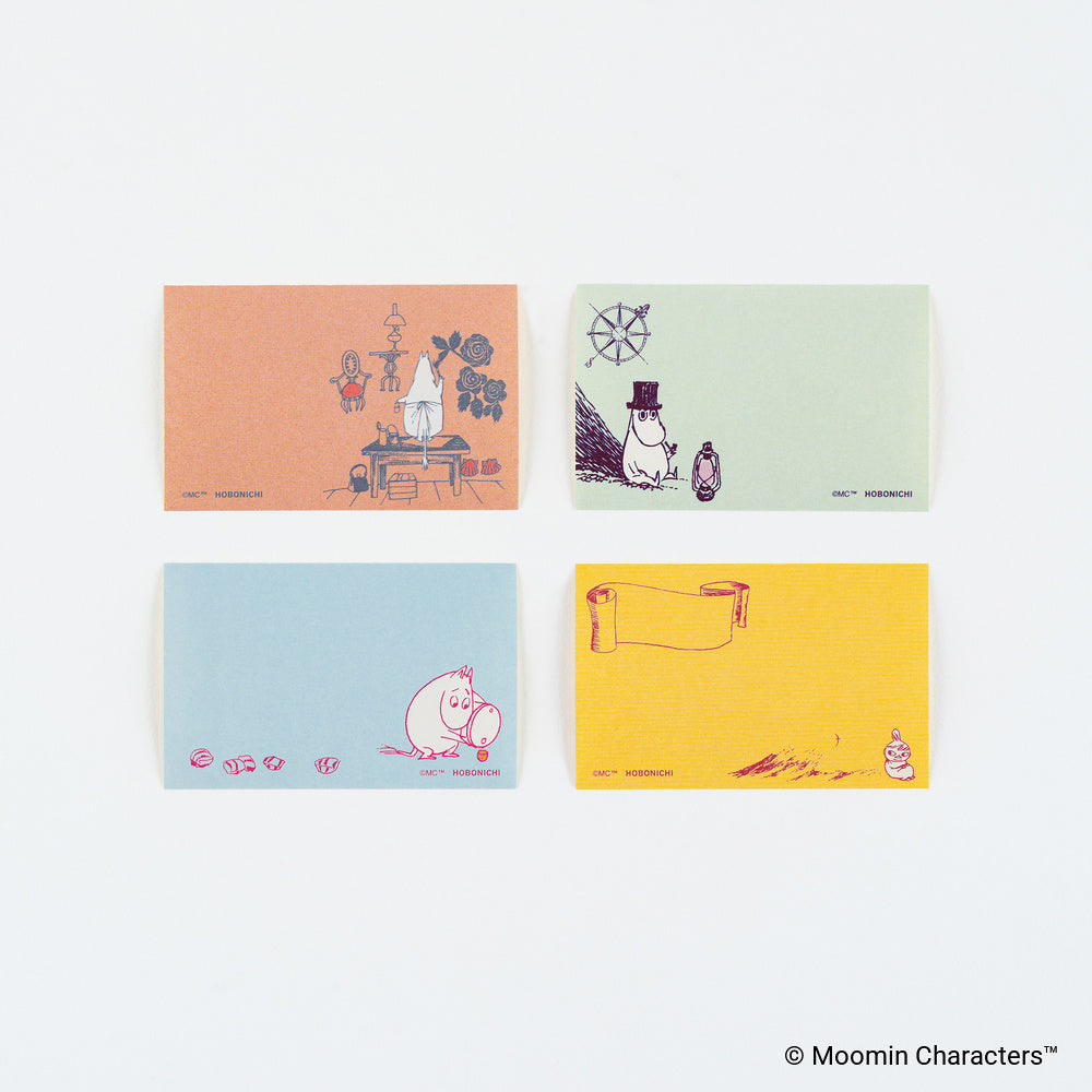Hobonichi Moomin: Sticky Note Roll (Moomin Family’s Island Life)