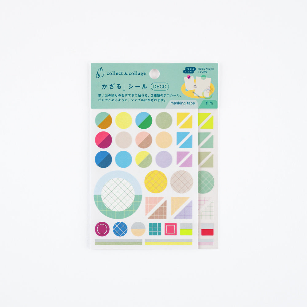 Hobonichi Collect & Collage: Collage Stickers (Deco)