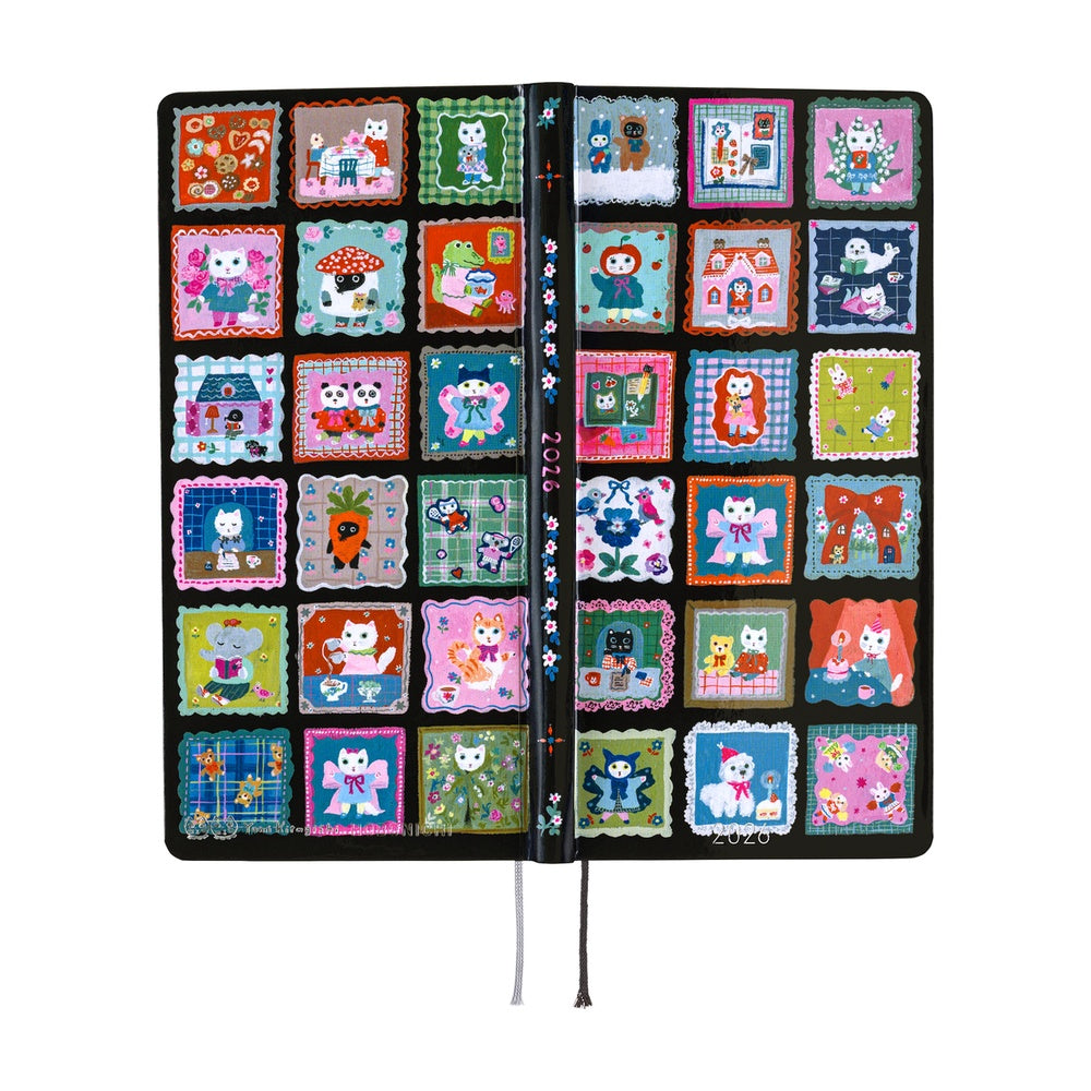 Hobonichi Techo Weeks - Yumi Kitagishi: White Cat’s Daily Life