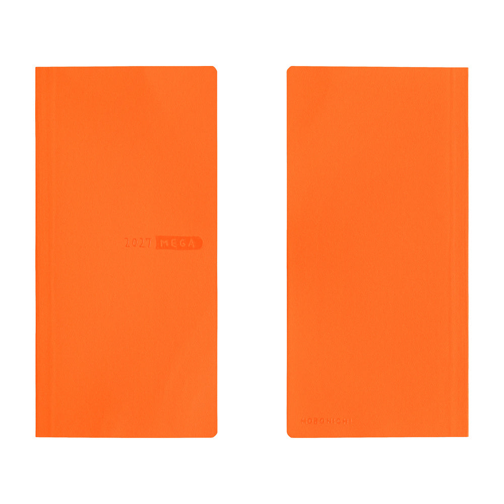 Hobonichi Techo Weeks Mega - Sneaker: Mandarin Orange