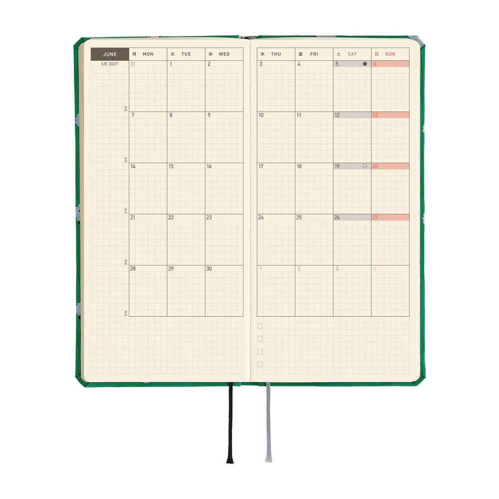 Hobonichi Techo Weeks Mega - Bow & Tie: Sheep Sheep Sheep
