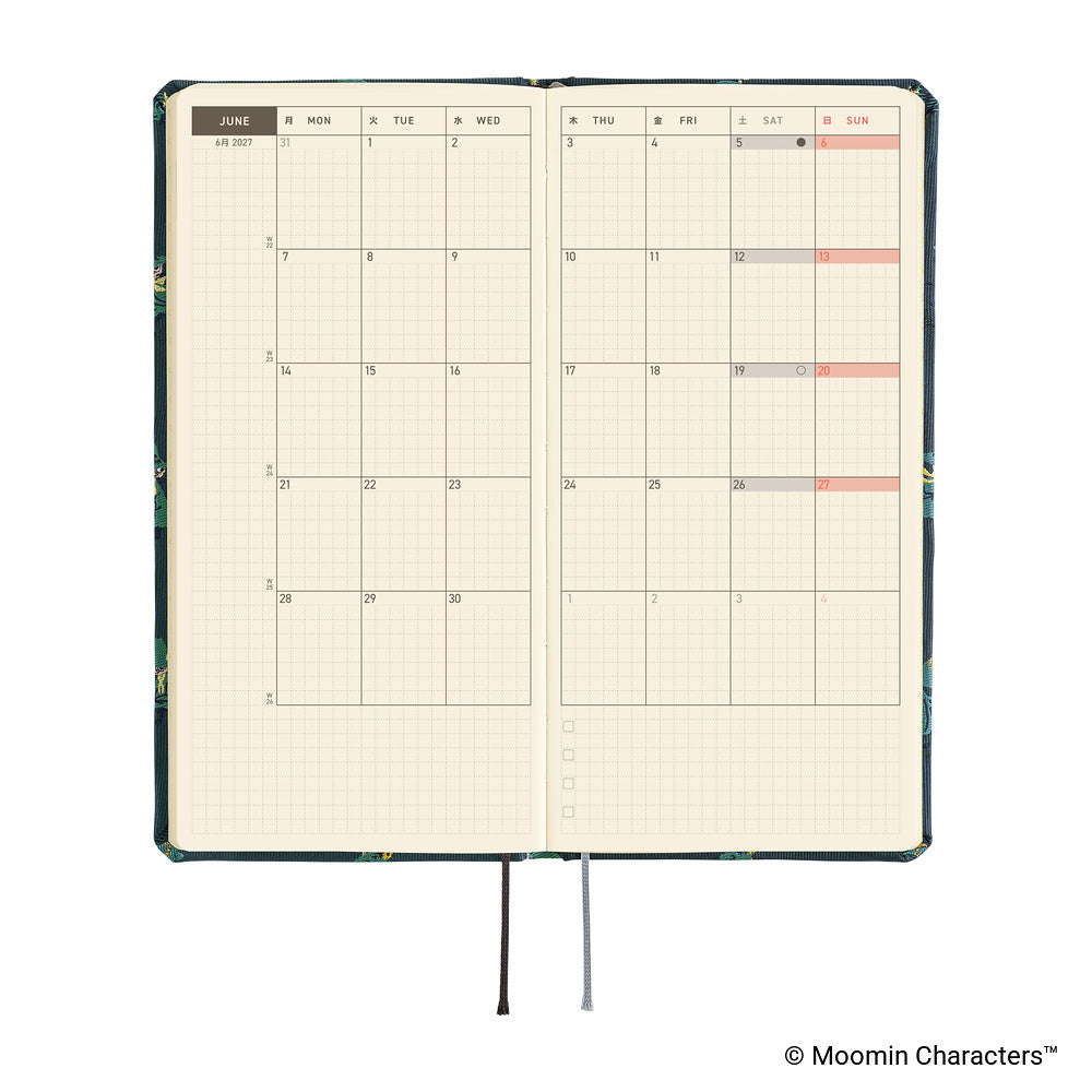 Hobonichi Techo Weeks - Moomin: A Day in the Life of Snufkin