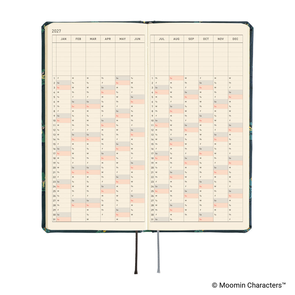 Hobonichi Techo Weeks - Moomin: A Day in the Life of Snufkin