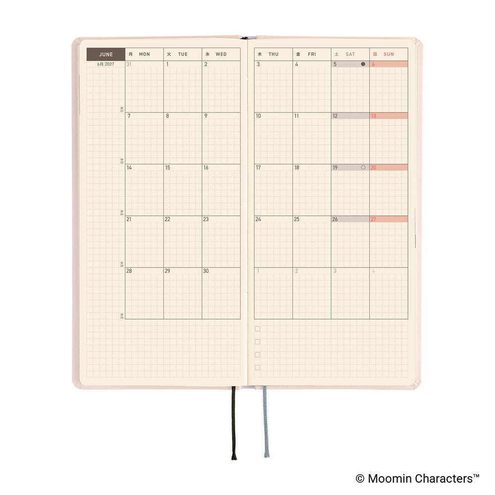 Hobonichi Techo Weeks - Moomin: At the Table