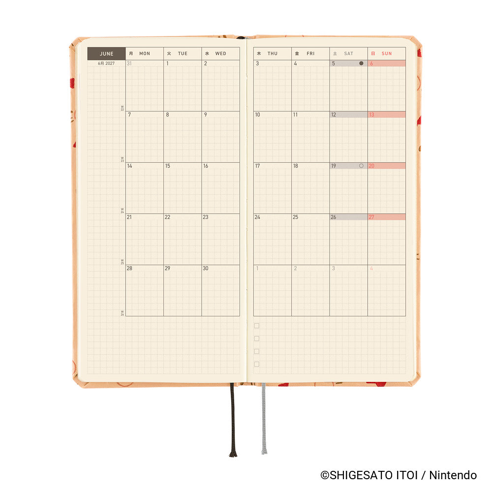 Hobonichi Techo Weeks - MOTHER: Mr. Saturn Pattern
