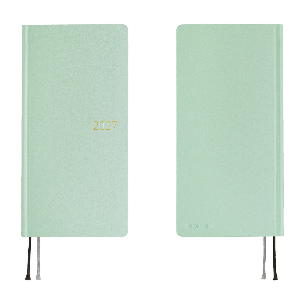 Hobonichi Techo Weeks - Paper Series: Frosty Jade