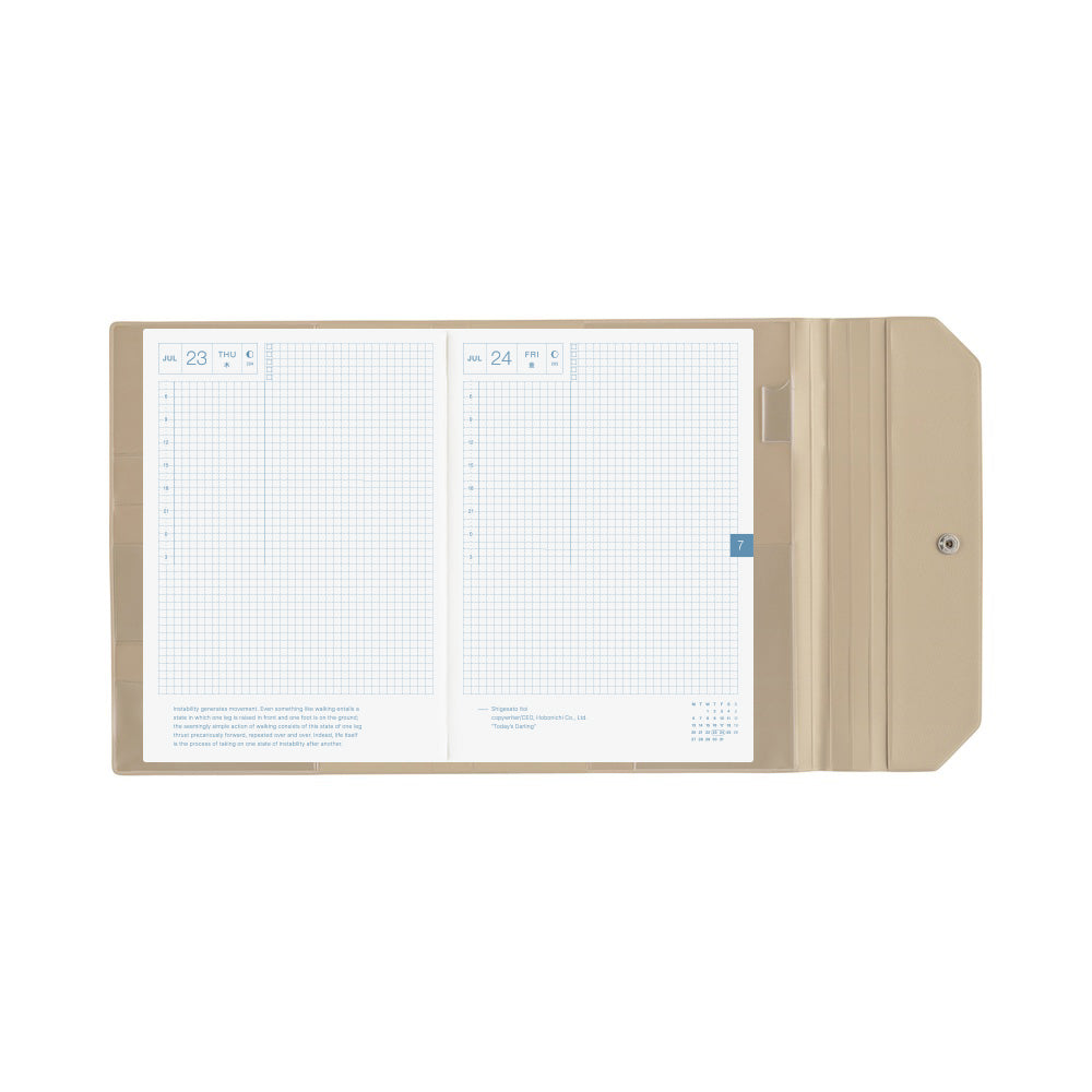 Hobonichi Techo A5 Cousin Planner Set - Alettone: Gray