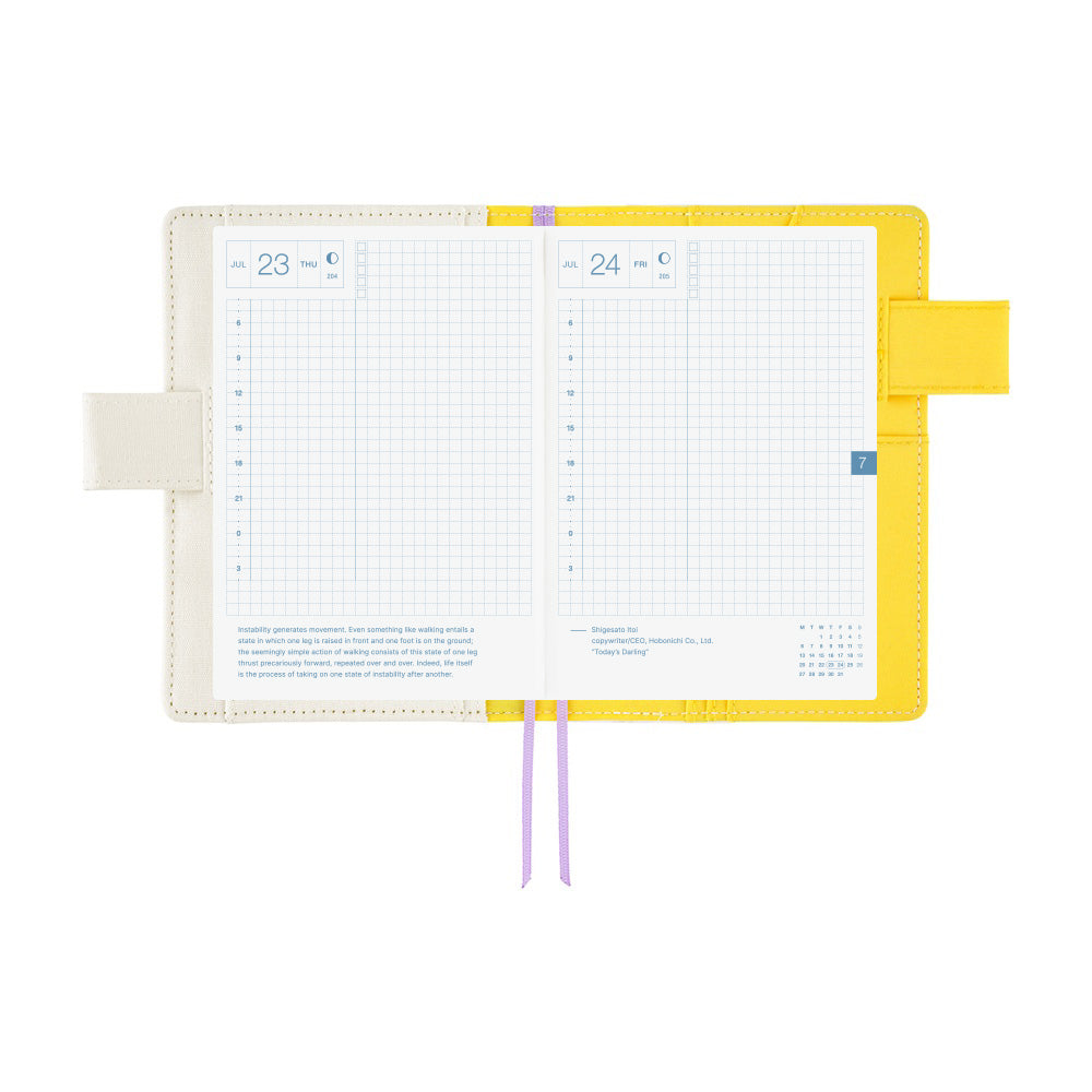 Hobonichi Techo A6 Original Planner Set - Yuichi Inoue: Hana (Flower)