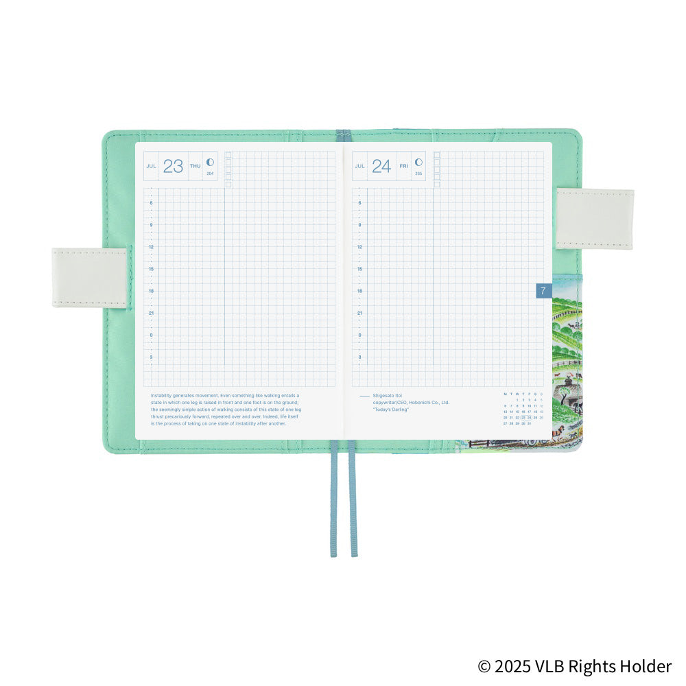 Hobonichi Techo A6 Original Planner Set - Virginia Lee Burton: The Little House