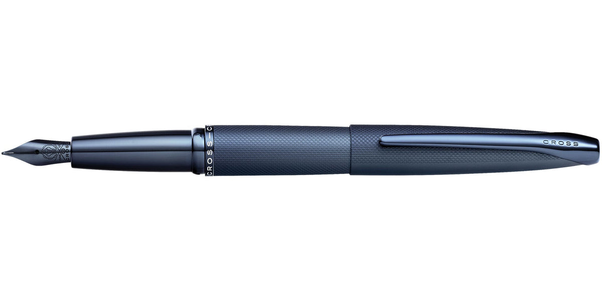 ATX Sandblasted Dark Blue Fountain Pen - view 3