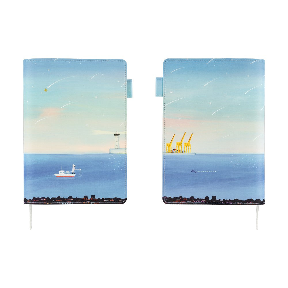 Hobonichi Techo A5 5-Year Techo Cover - Hiroko Kubota: The Sea's Dream at Dawn