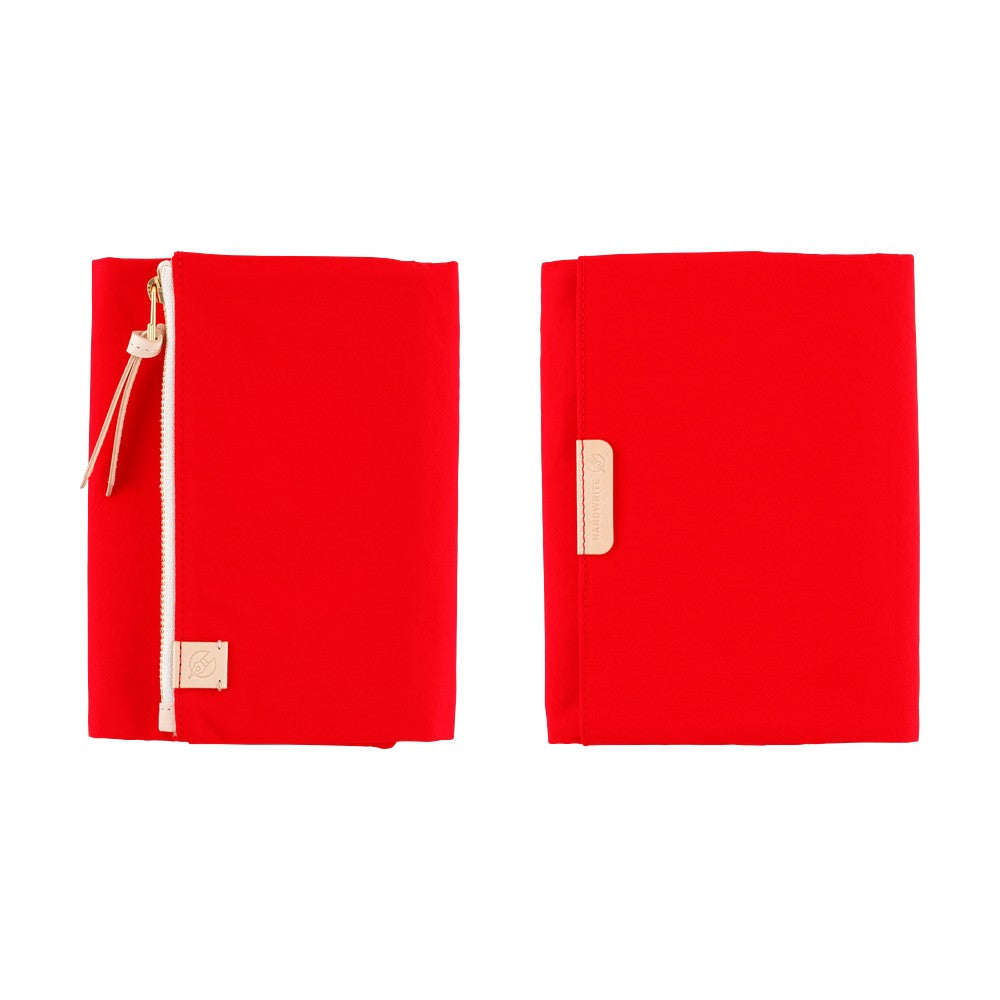 Hobonichi Techo A6 Original Planner Set - Tragen: Red