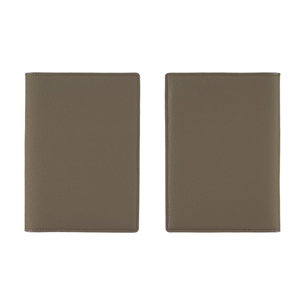 Hobonichi Techo A6 Original Planner Set - Leather: Taut (Gray & Light Blue)