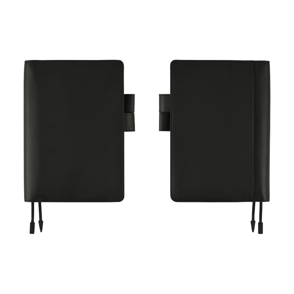Hobonichi Techo A5 Cousin Planner Set - Leather: TS Basic - Black