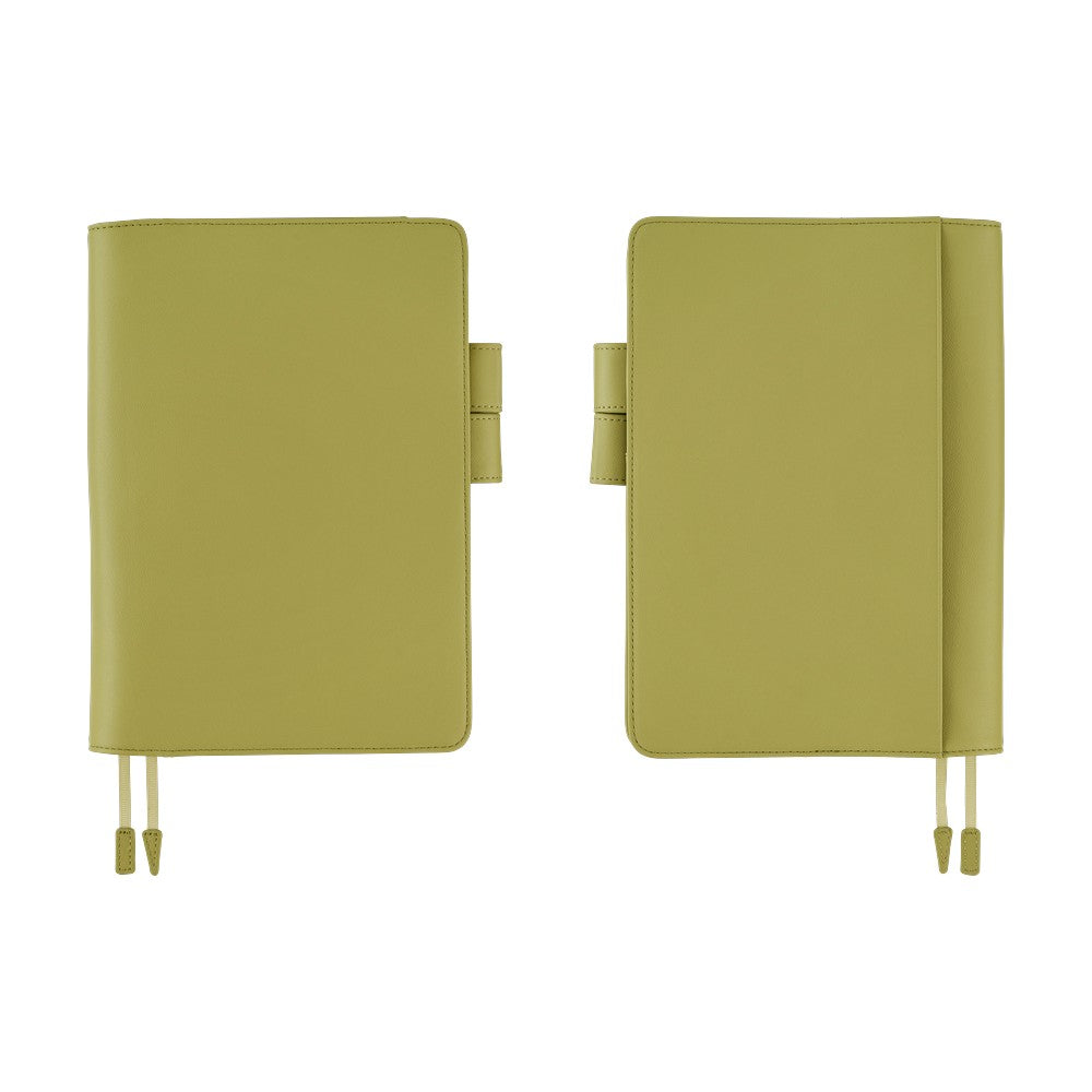 Hobonichi Techo A5 Cousin Planner Set - Leather: Sage Green