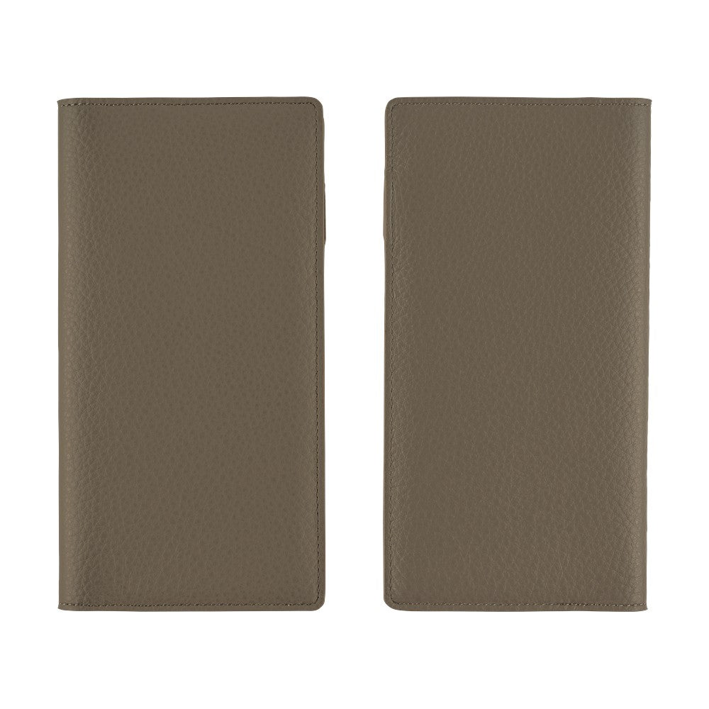 Hobonchi Techo Weeks Cover - Leather: Taut (Gray & Light Blue)